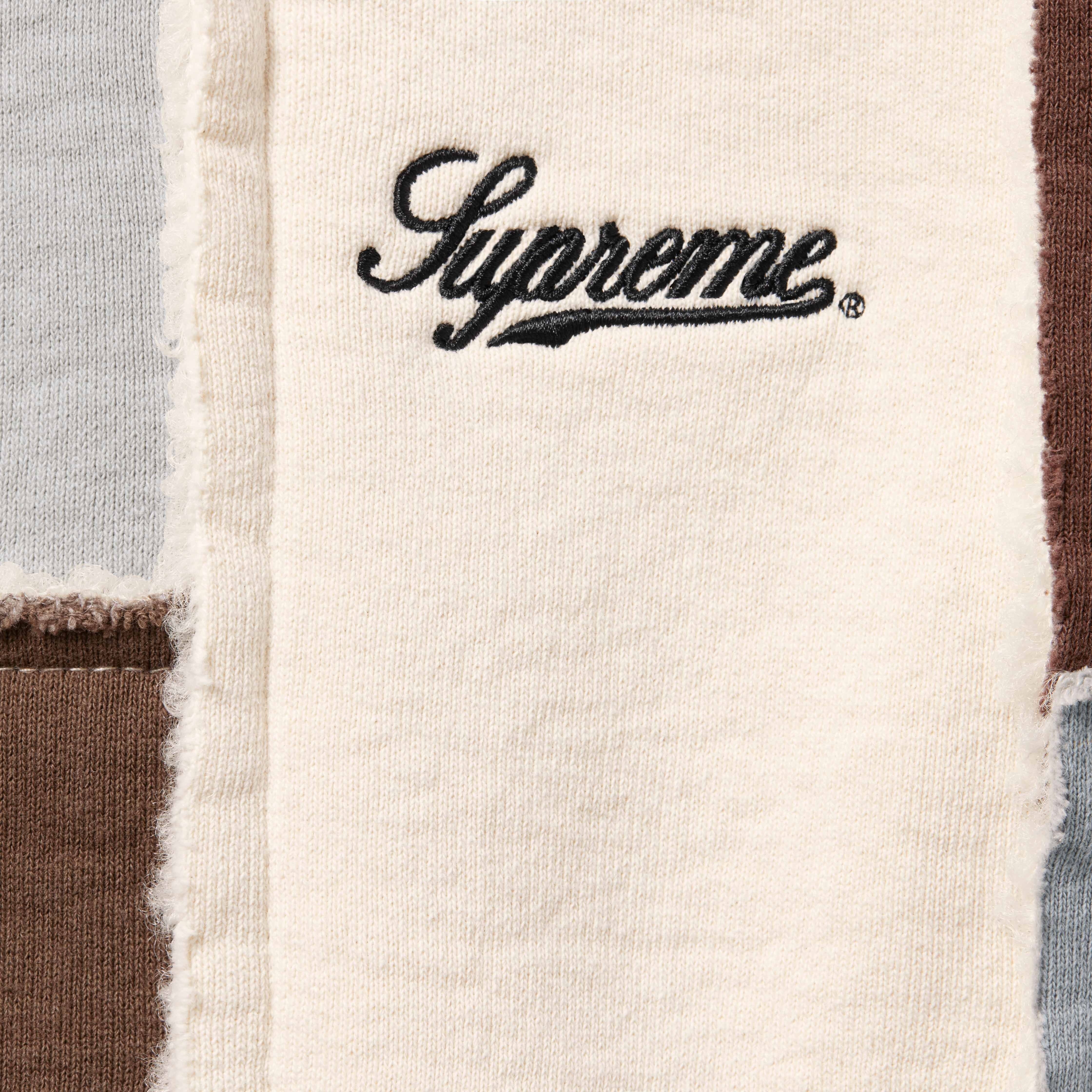 Faux Shearling Zip Up Hooded Sweatshirt view 2